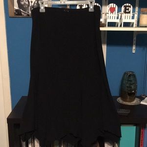 Black skirt